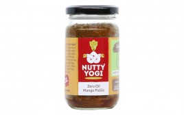 Nutty Yogi Zero Oil Mango Pickle   Glass Jar  200 grams